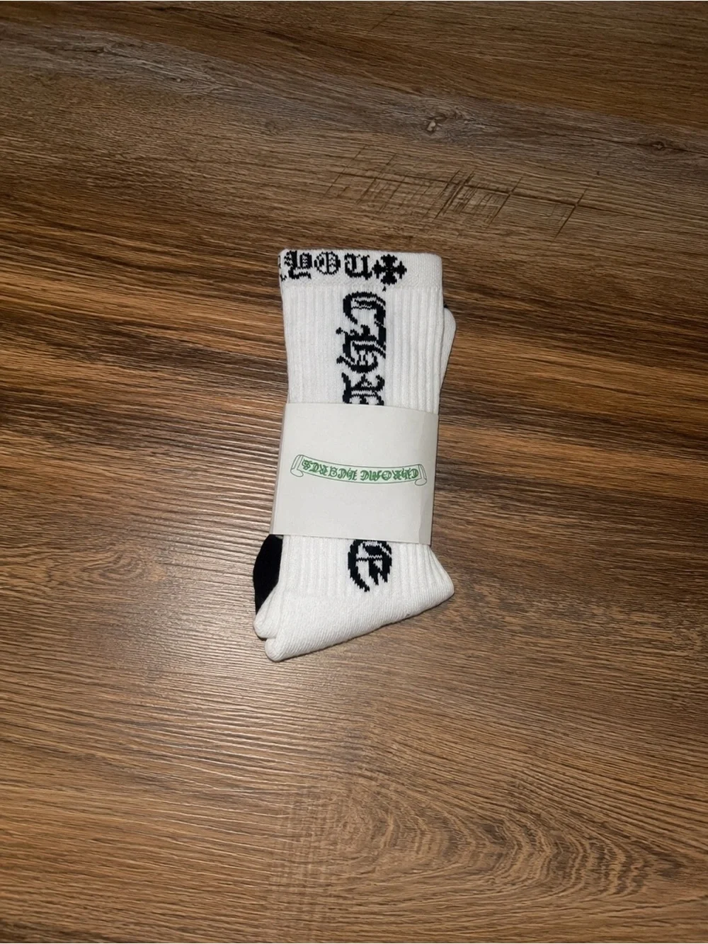 Chrome heart socks